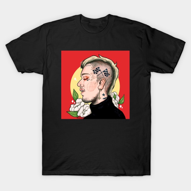 Lil Peep T-Shirt by uh.meg